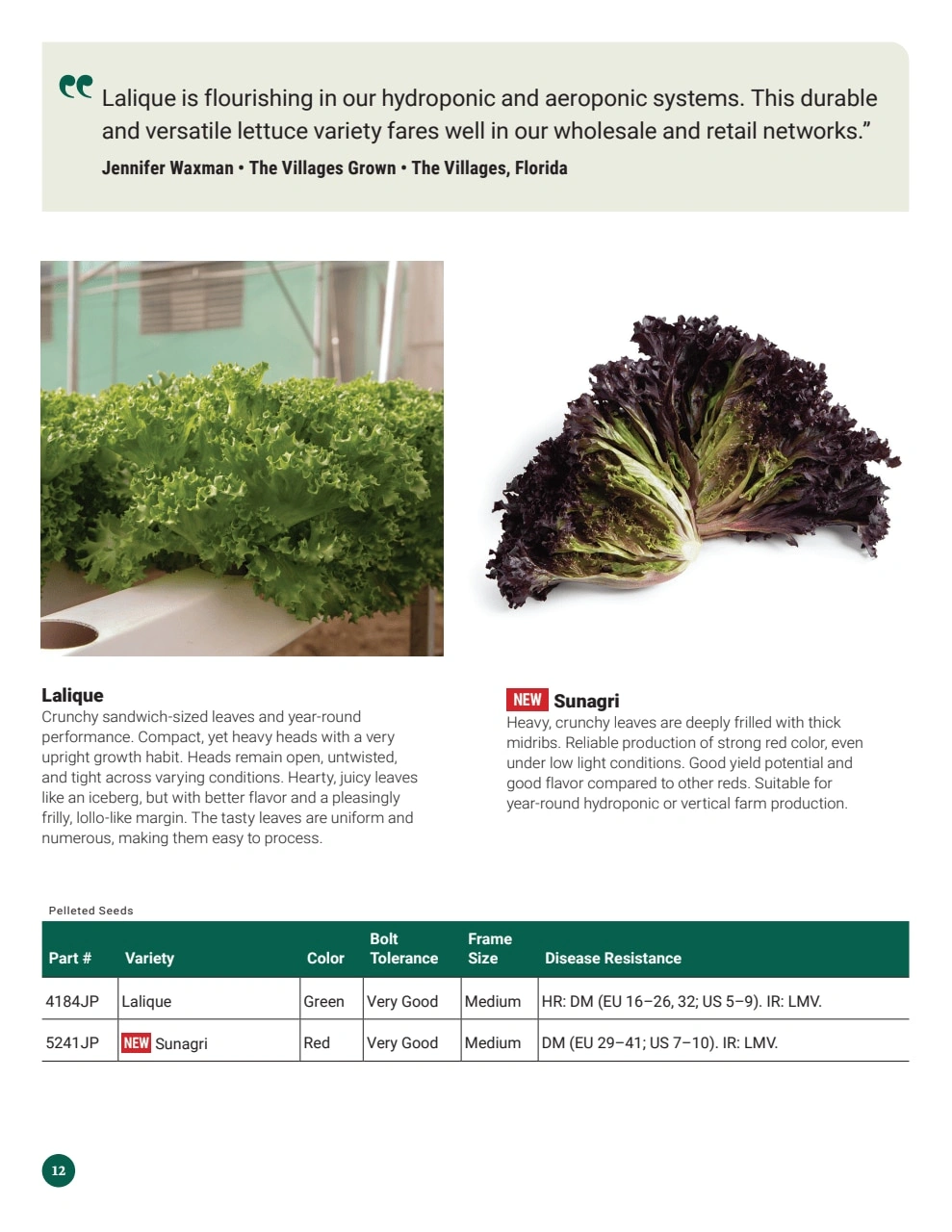 Johnny's Selected Seeds flyer page 12