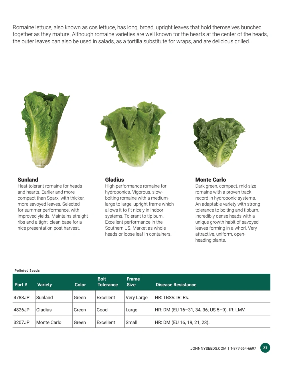 Johnny's Selected Seeds flyer page 23