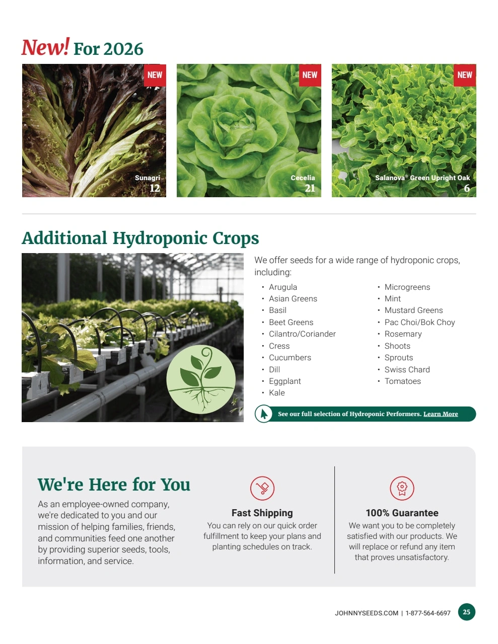 Johnny's Selected Seeds flyer page 25
