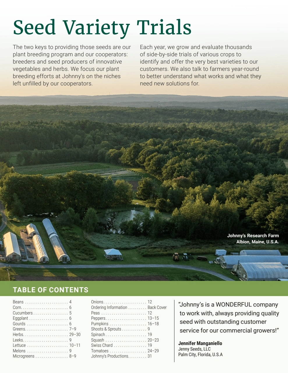 Johnny's Selected Seeds flyer page 3