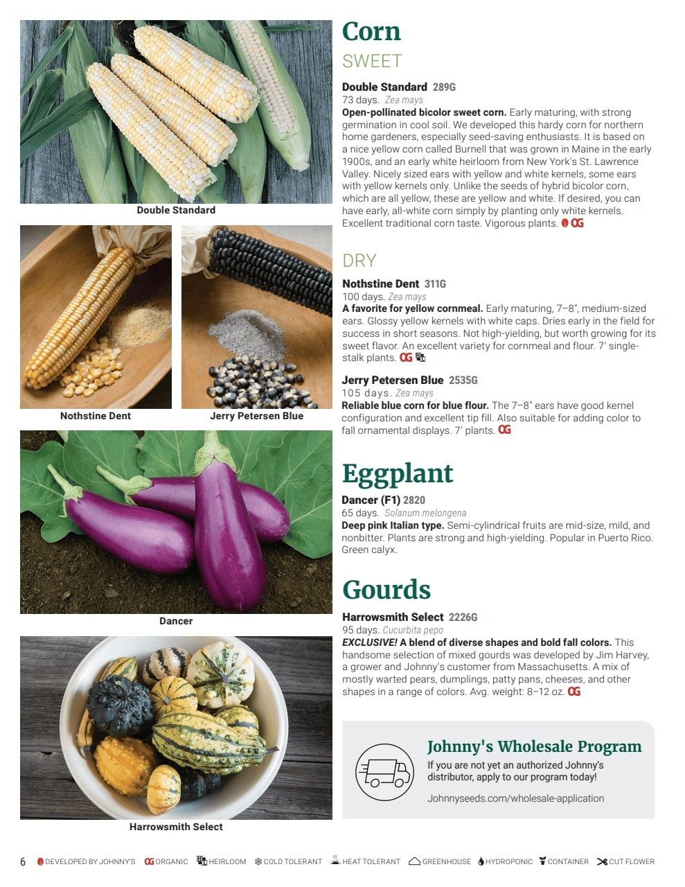 Johnny's Selected Seeds flyer page 6