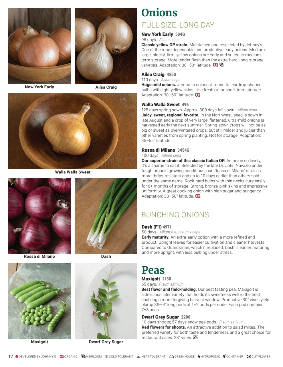 Johnny's Selected Seeds flyer page 12