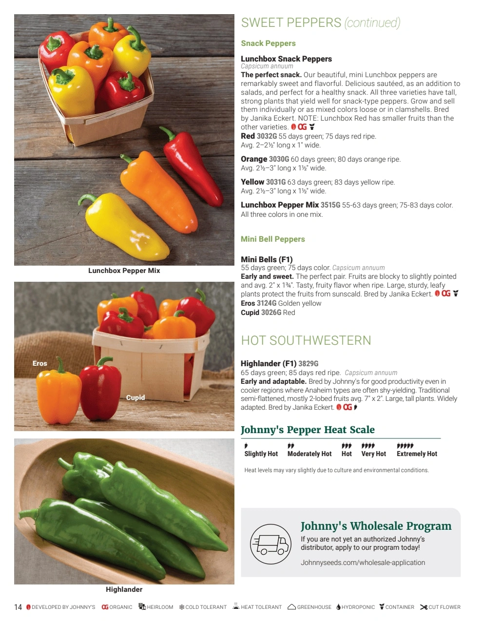 Johnny's Selected Seeds flyer page 14