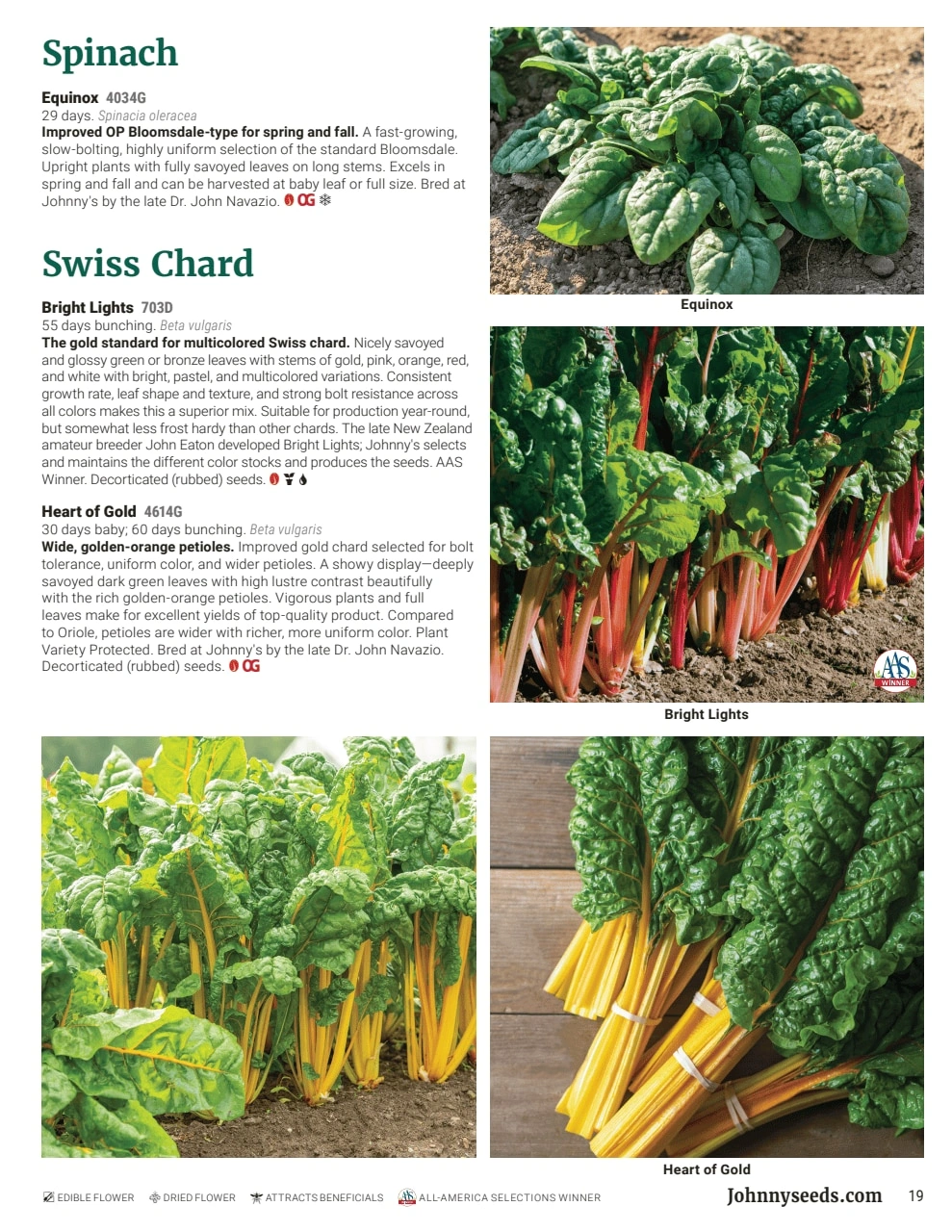 Johnny's Selected Seeds flyer page 19