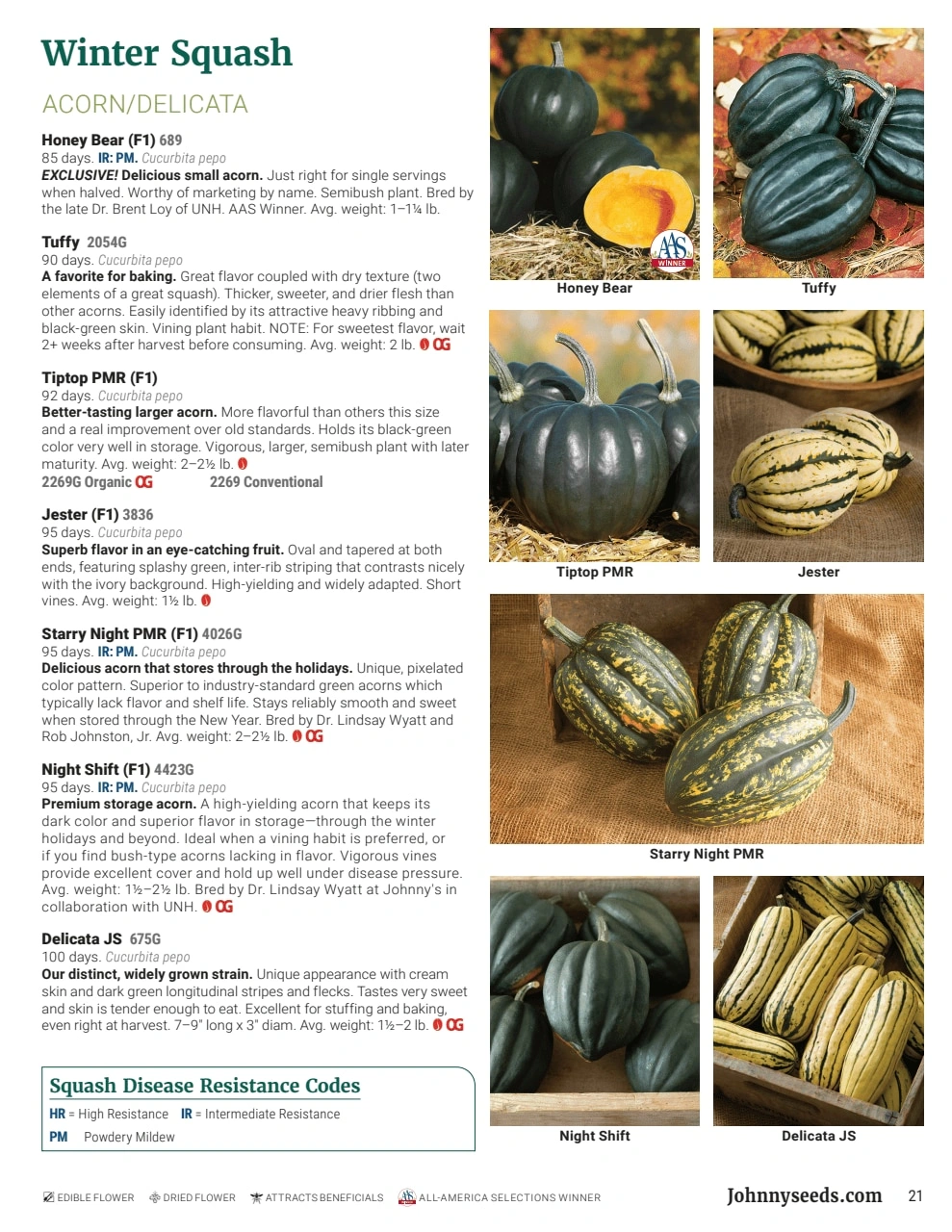 Johnny's Selected Seeds flyer page 21