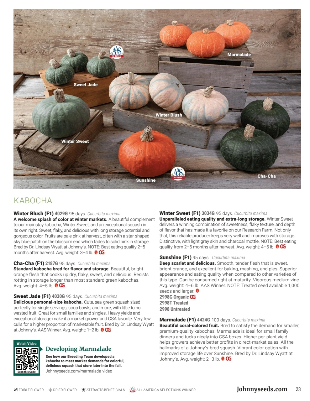 Johnny's Selected Seeds flyer page 23