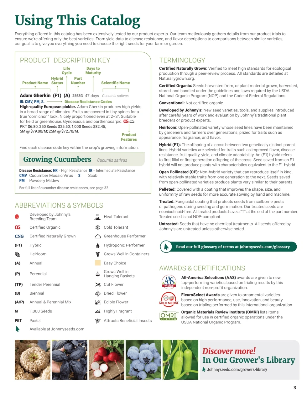 Johnny's Selected Seeds flyer page 5
