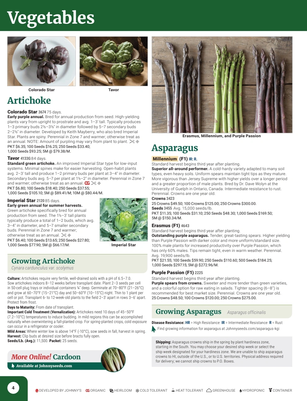 Johnny's Selected Seeds flyer page 6