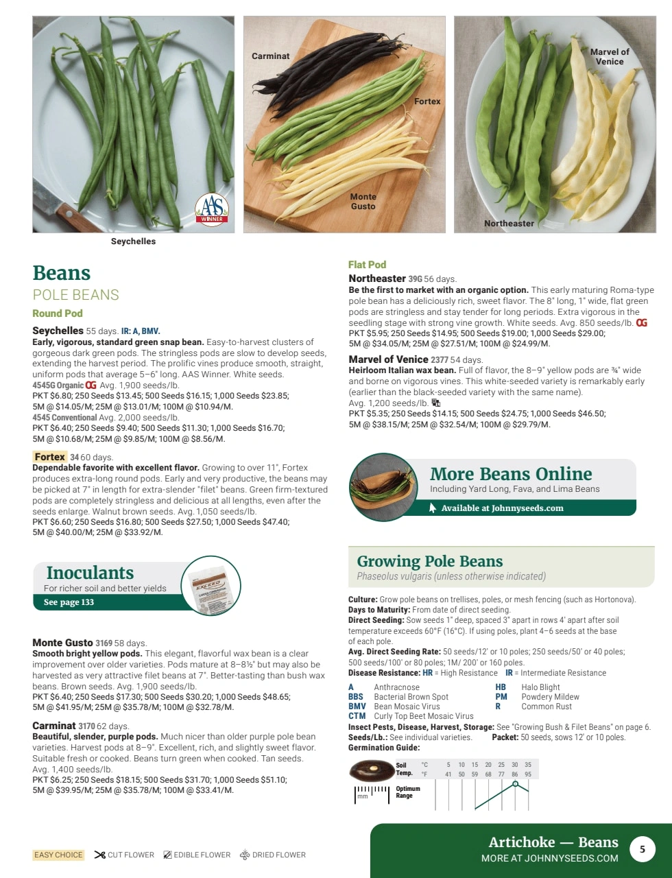 Johnny's Selected Seeds flyer page 7