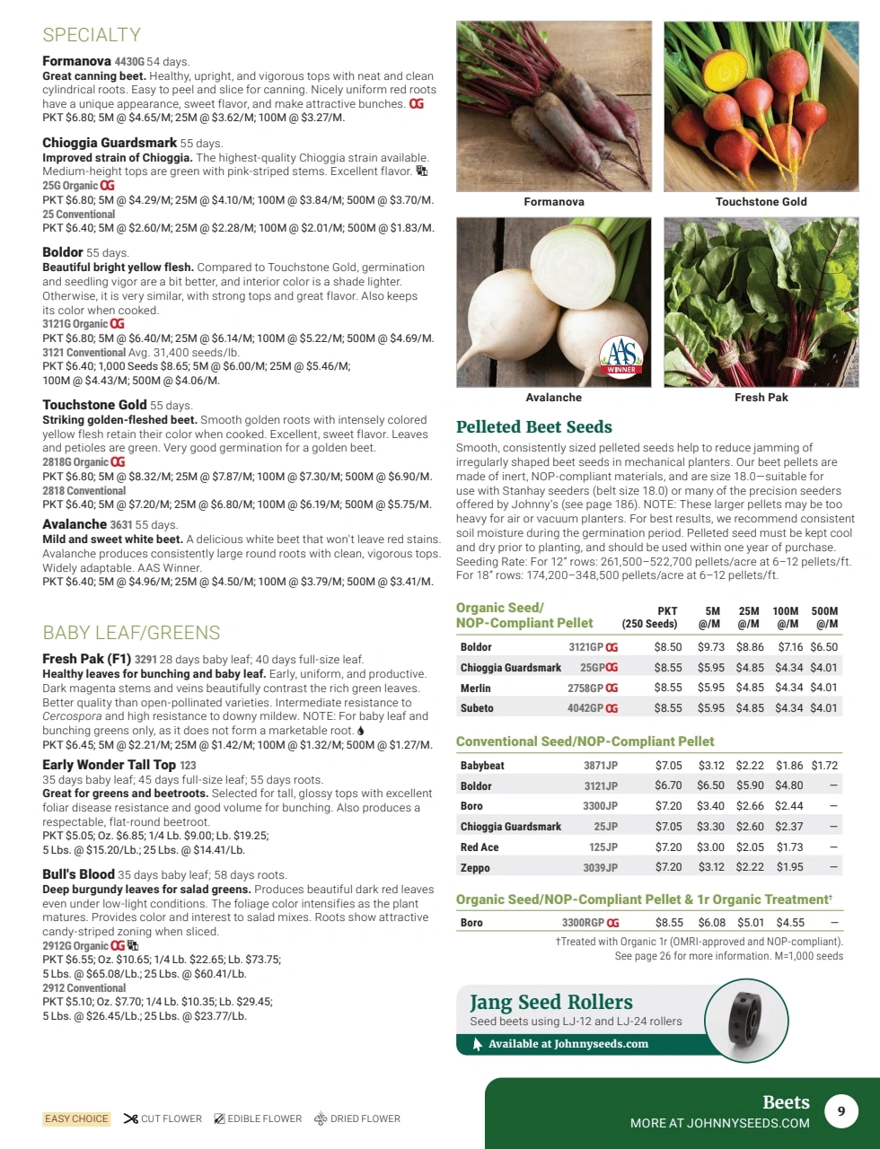 Johnny's Selected Seeds flyer page 11