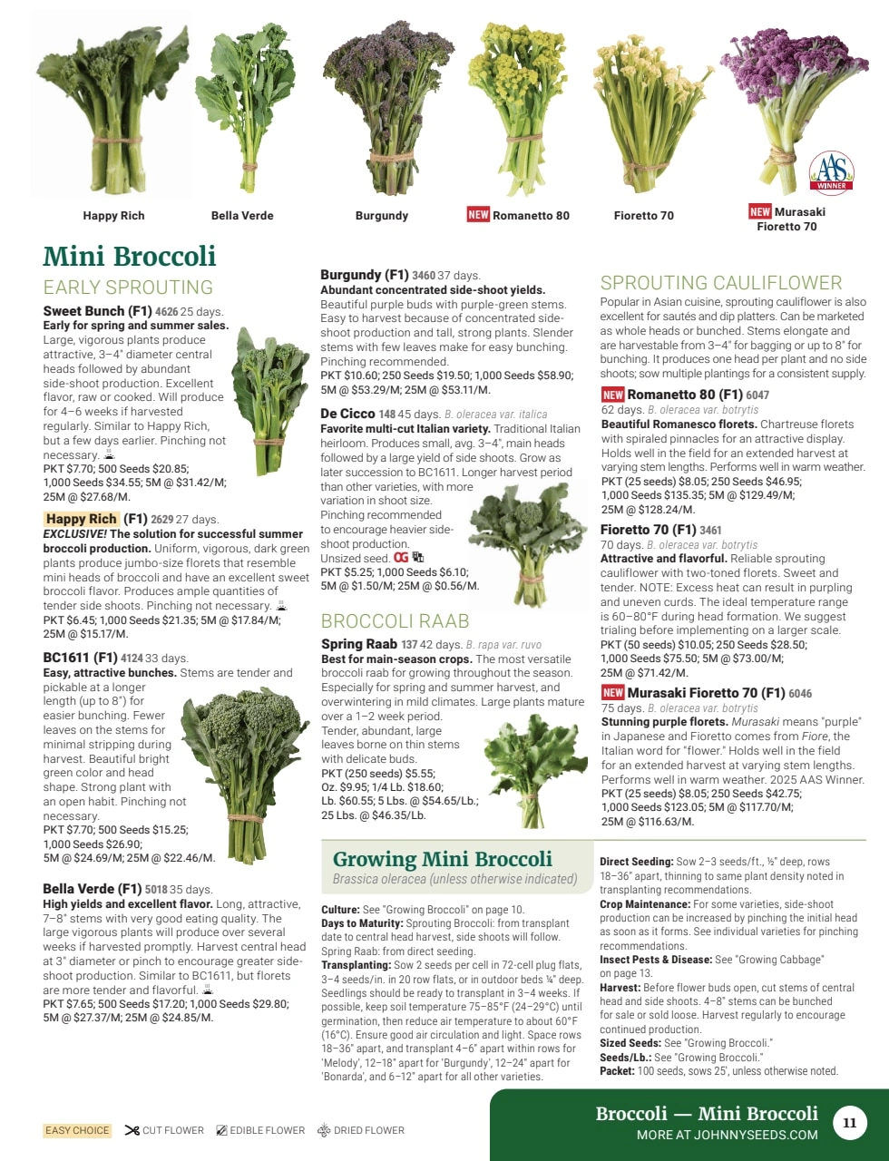 Johnny's Selected Seeds flyer page 13