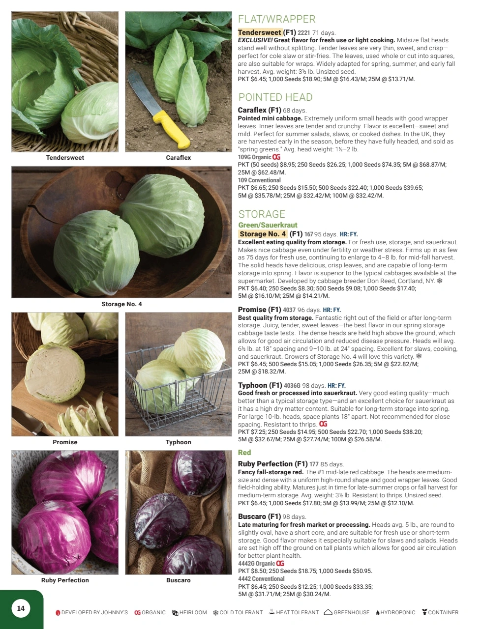 Johnny's Selected Seeds flyer page 16