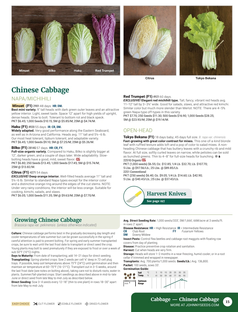 Johnny's Selected Seeds flyer page 17
