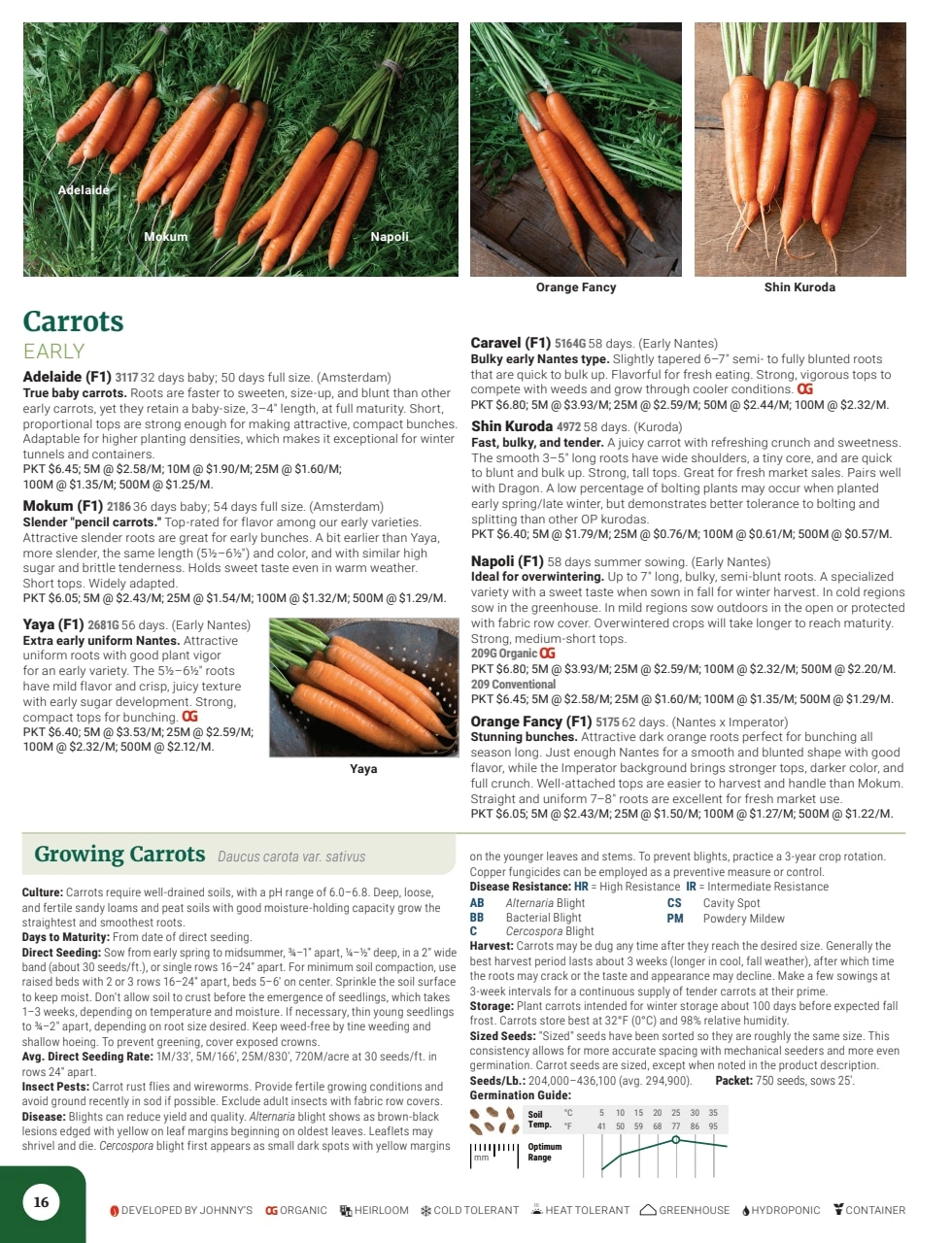 Johnny's Selected Seeds flyer page 18