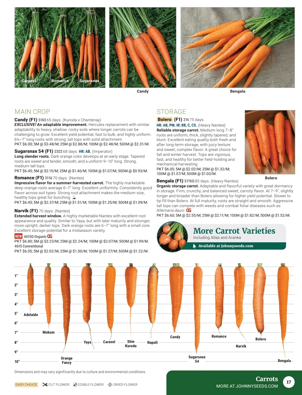 Johnny's Selected Seeds flyer page 19