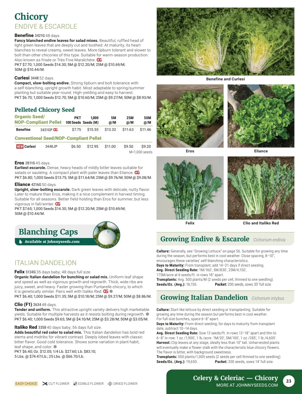 Johnny's Selected Seeds flyer page 25