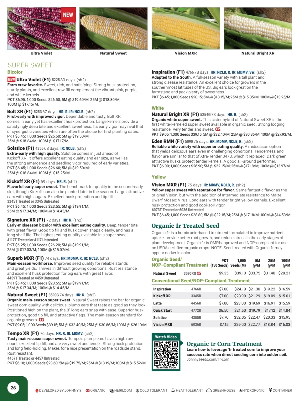 Johnny's Selected Seeds flyer page 28