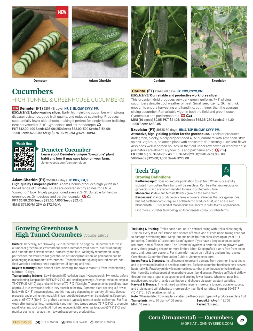 Johnny's Selected Seeds flyer page 31