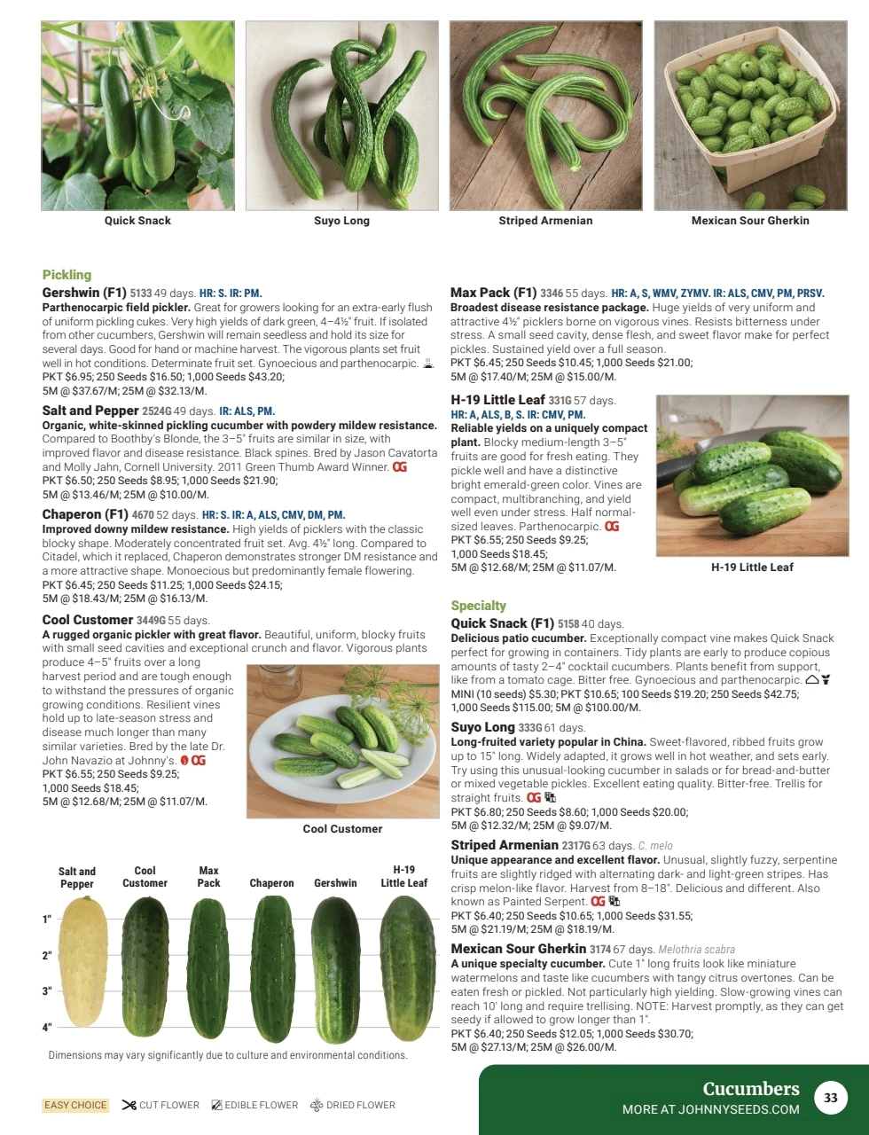 Johnny's Selected Seeds flyer page 35