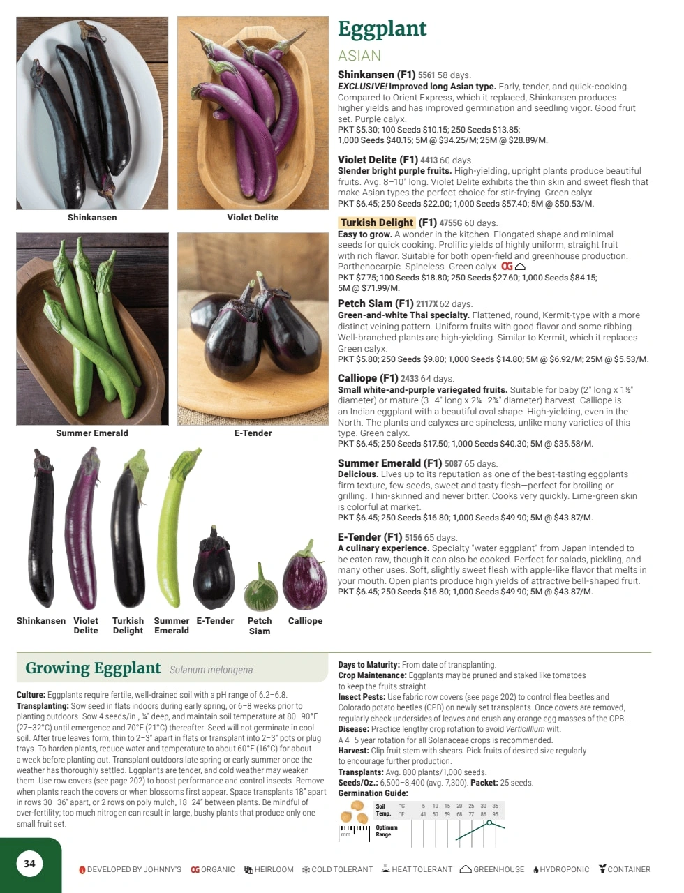 Johnny's Selected Seeds flyer page 36