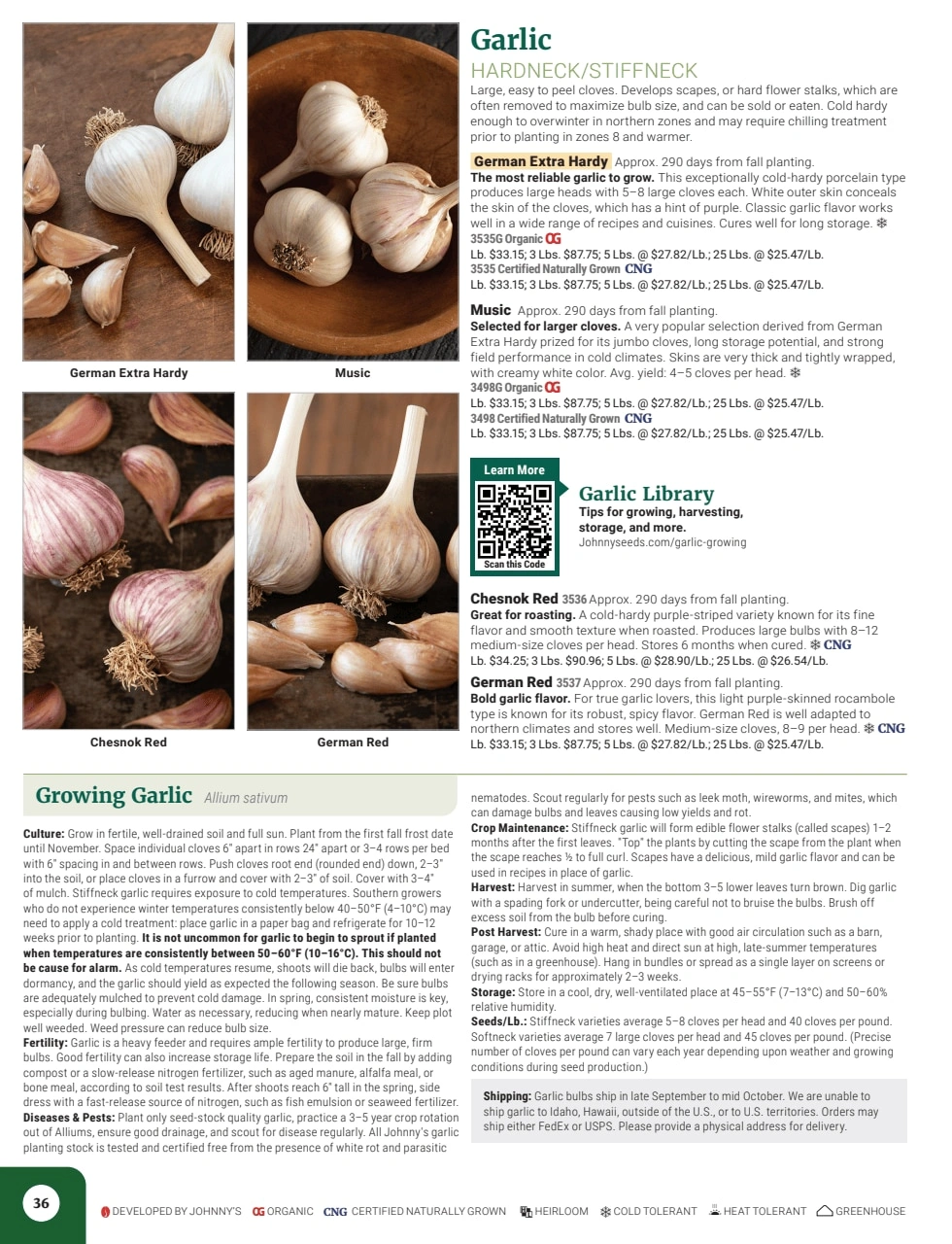 Johnny's Selected Seeds flyer page 38