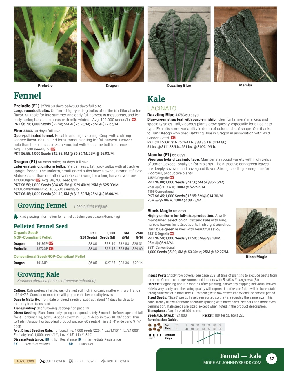 Johnny's Selected Seeds flyer page 39