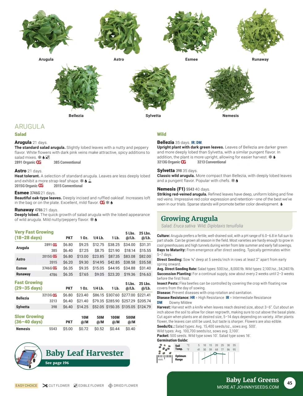 Johnny's Selected Seeds flyer page 47