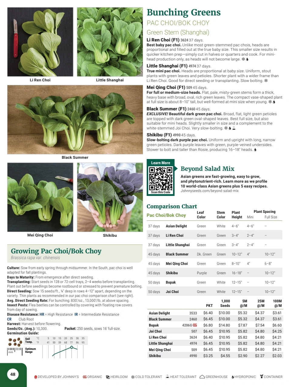 Johnny's Selected Seeds flyer page 50