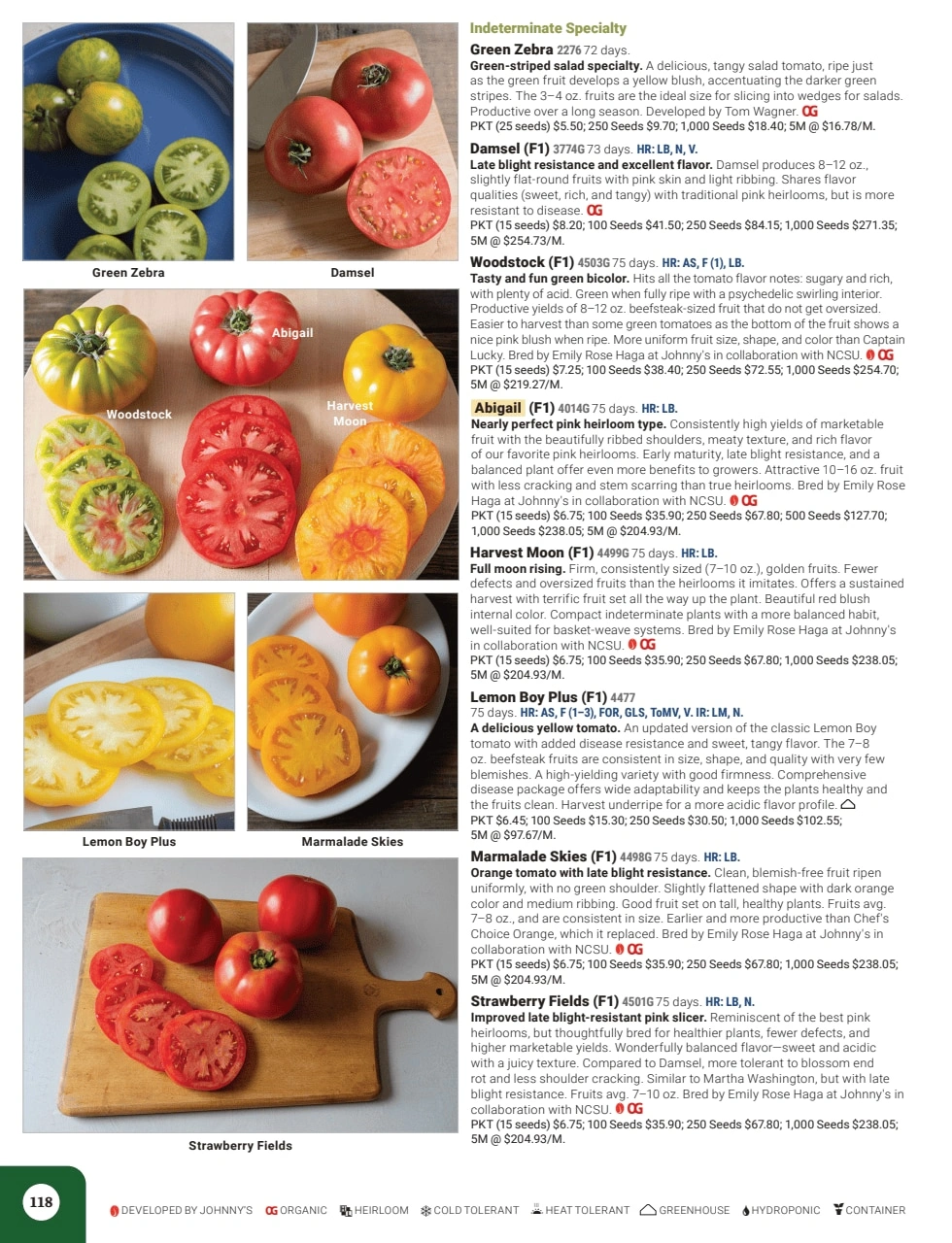 Johnny's Selected Seeds flyer page 120