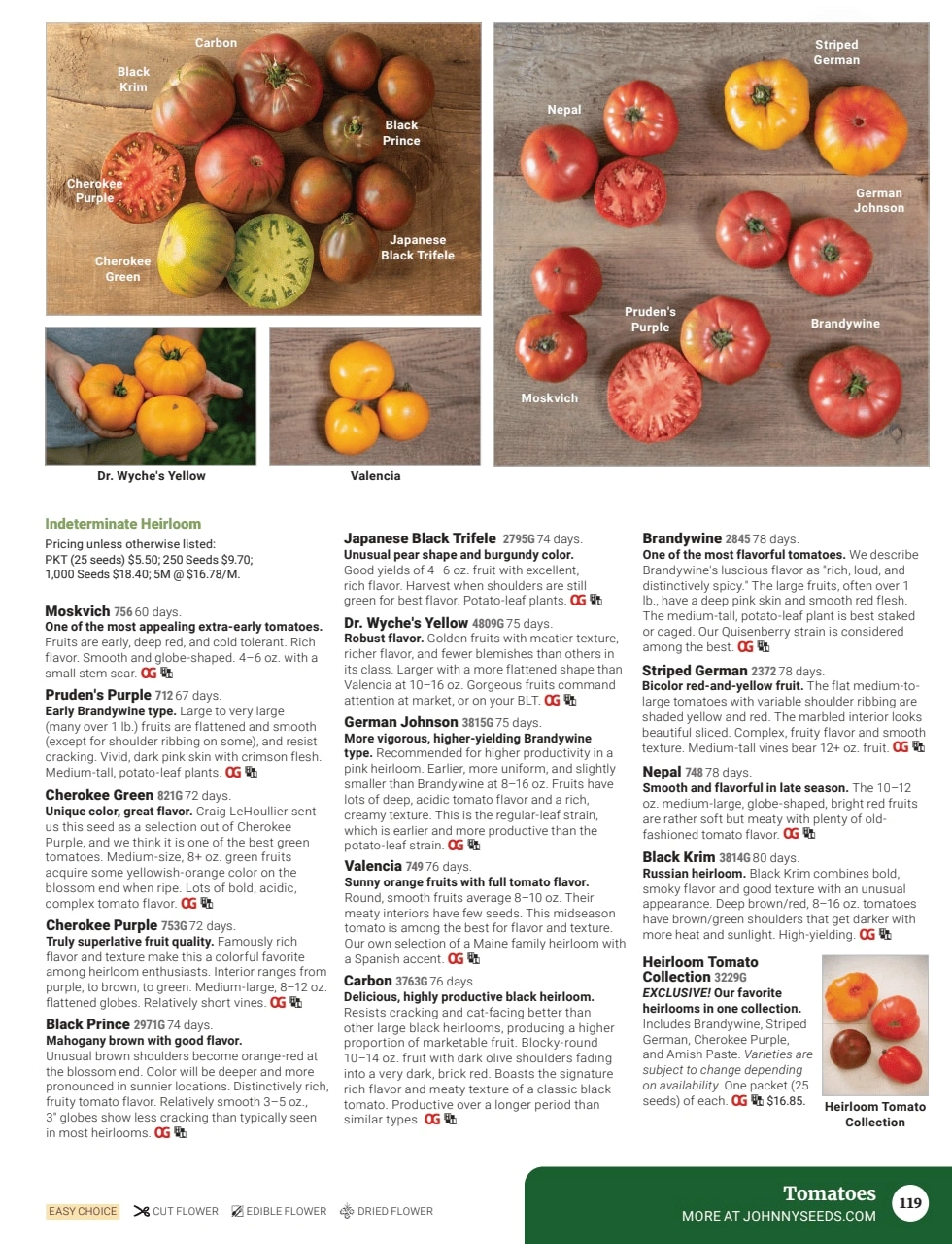 Johnny's Selected Seeds flyer page 121