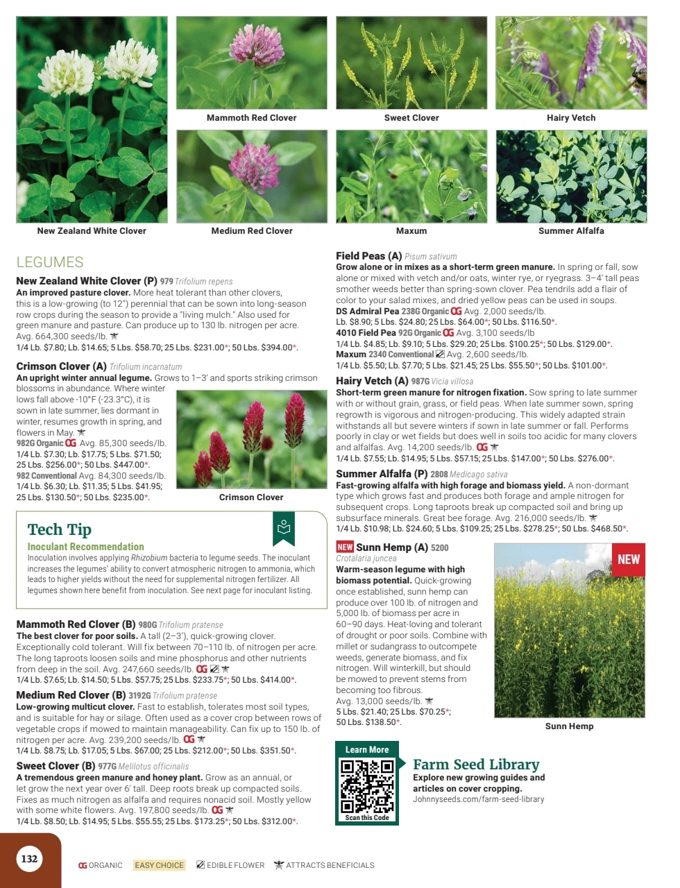 Johnny's Selected Seeds flyer page 134
