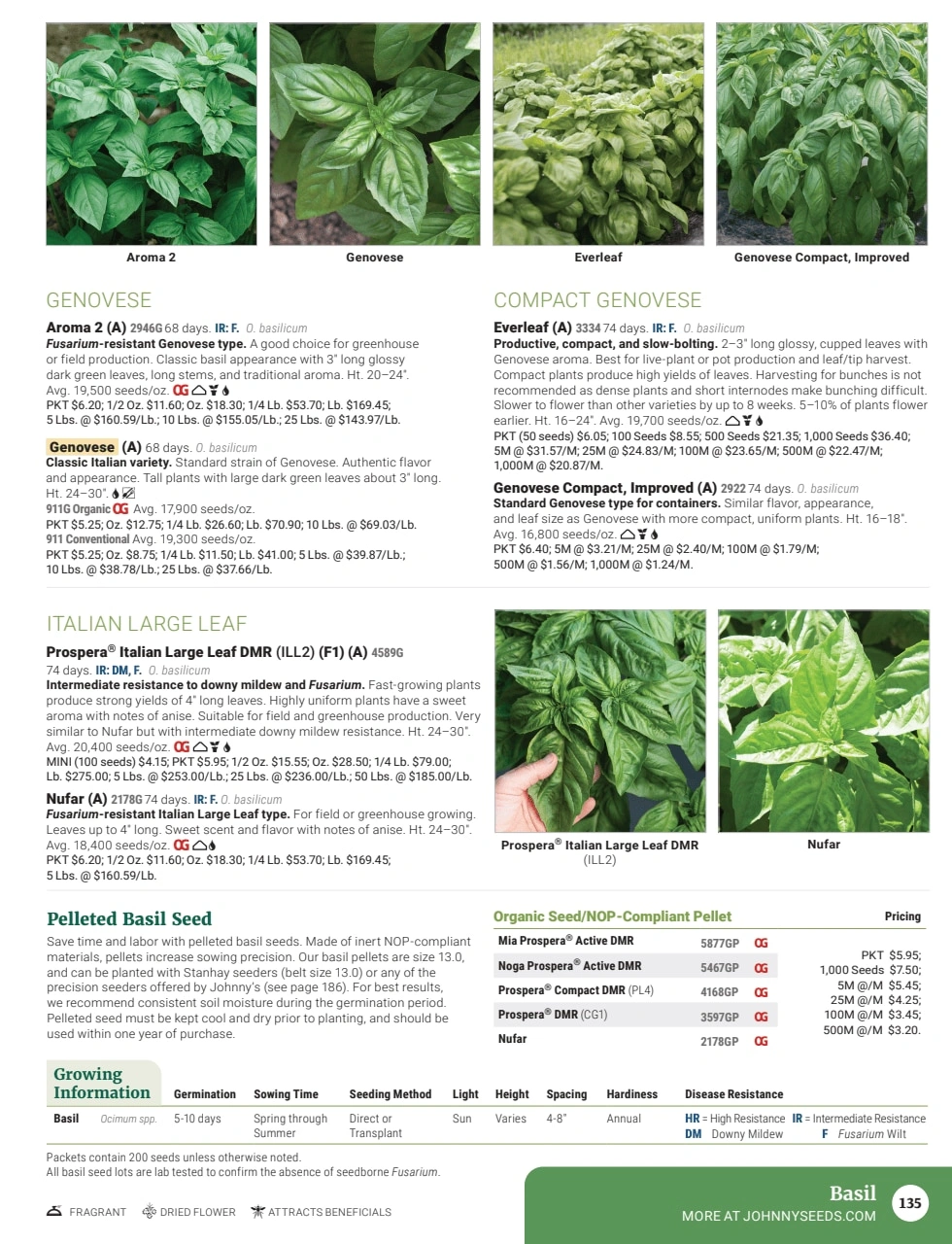 Johnny's Selected Seeds flyer page 137