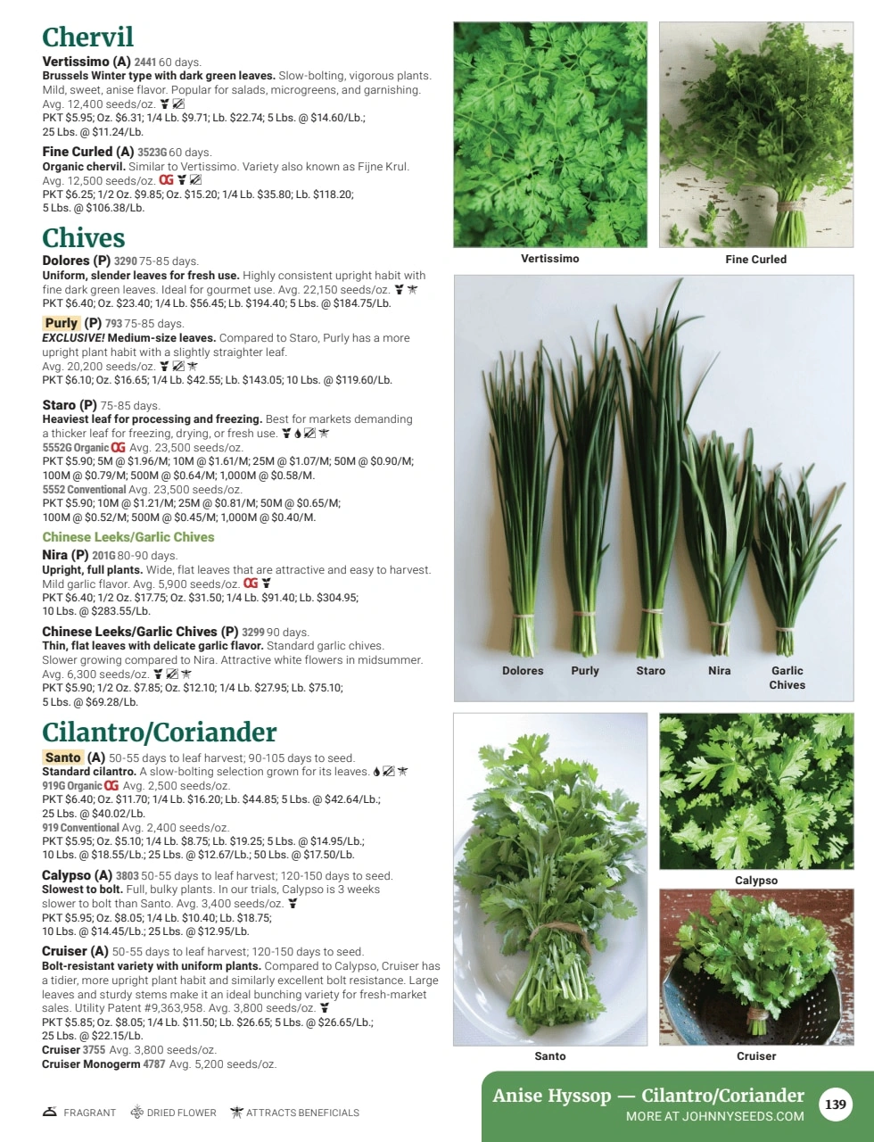 Johnny's Selected Seeds flyer page 141