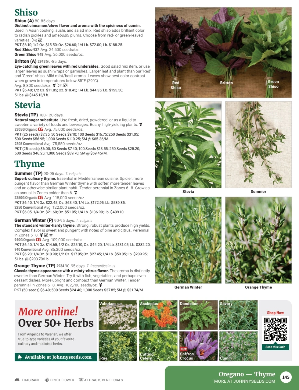 Johnny's Selected Seeds flyer page 147
