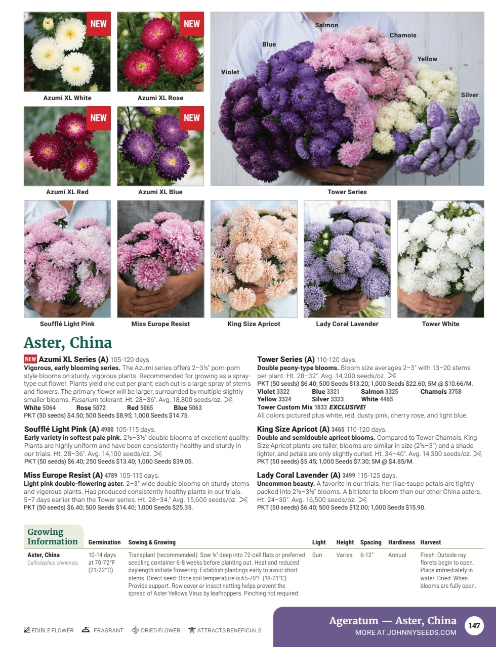 Johnny's Selected Seeds flyer page 149