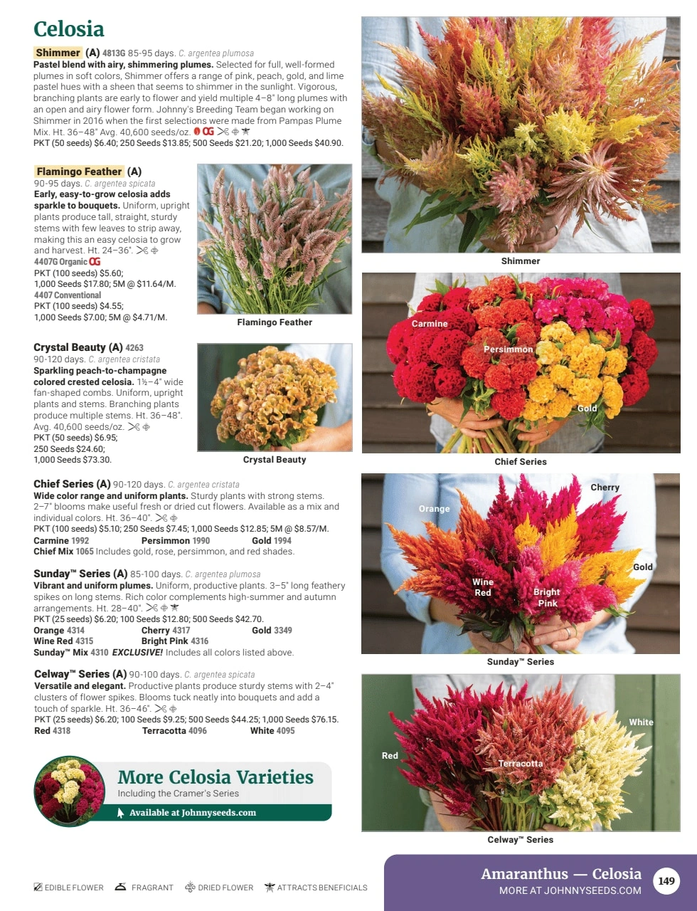 Johnny's Selected Seeds flyer page 151