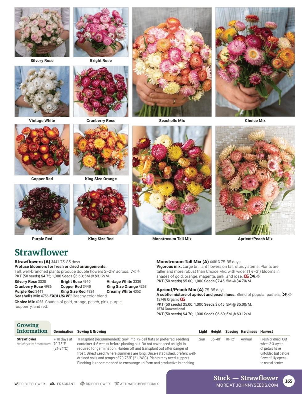 Johnny's Selected Seeds flyer page 167