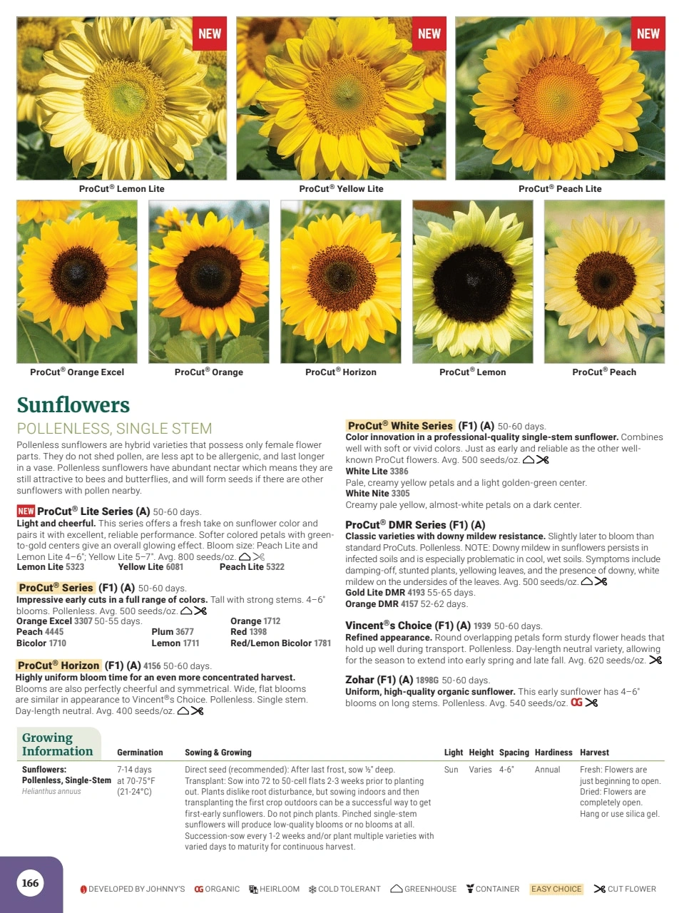 Johnny's Selected Seeds flyer page 168