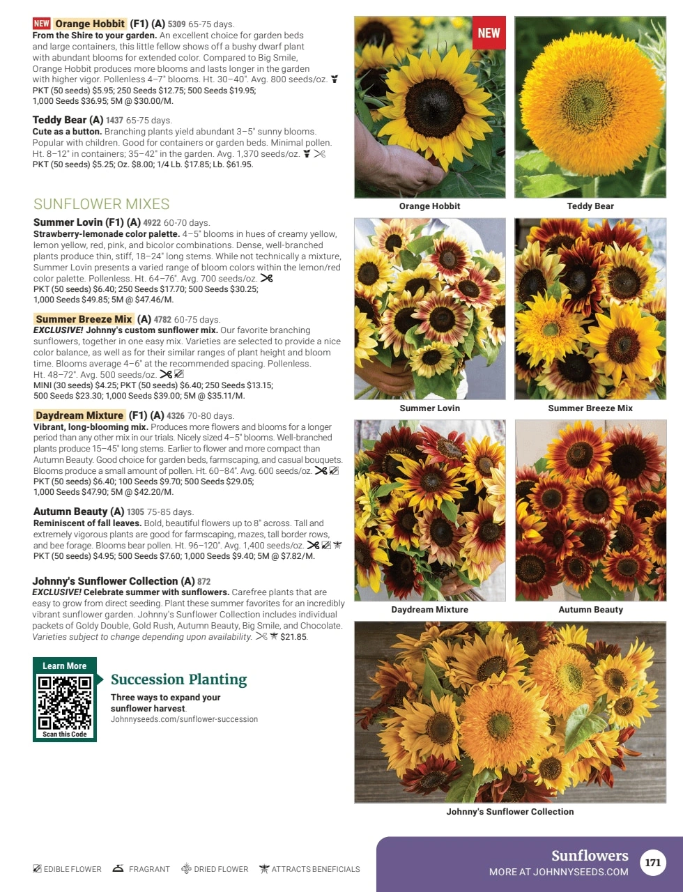Johnny's Selected Seeds flyer page 173