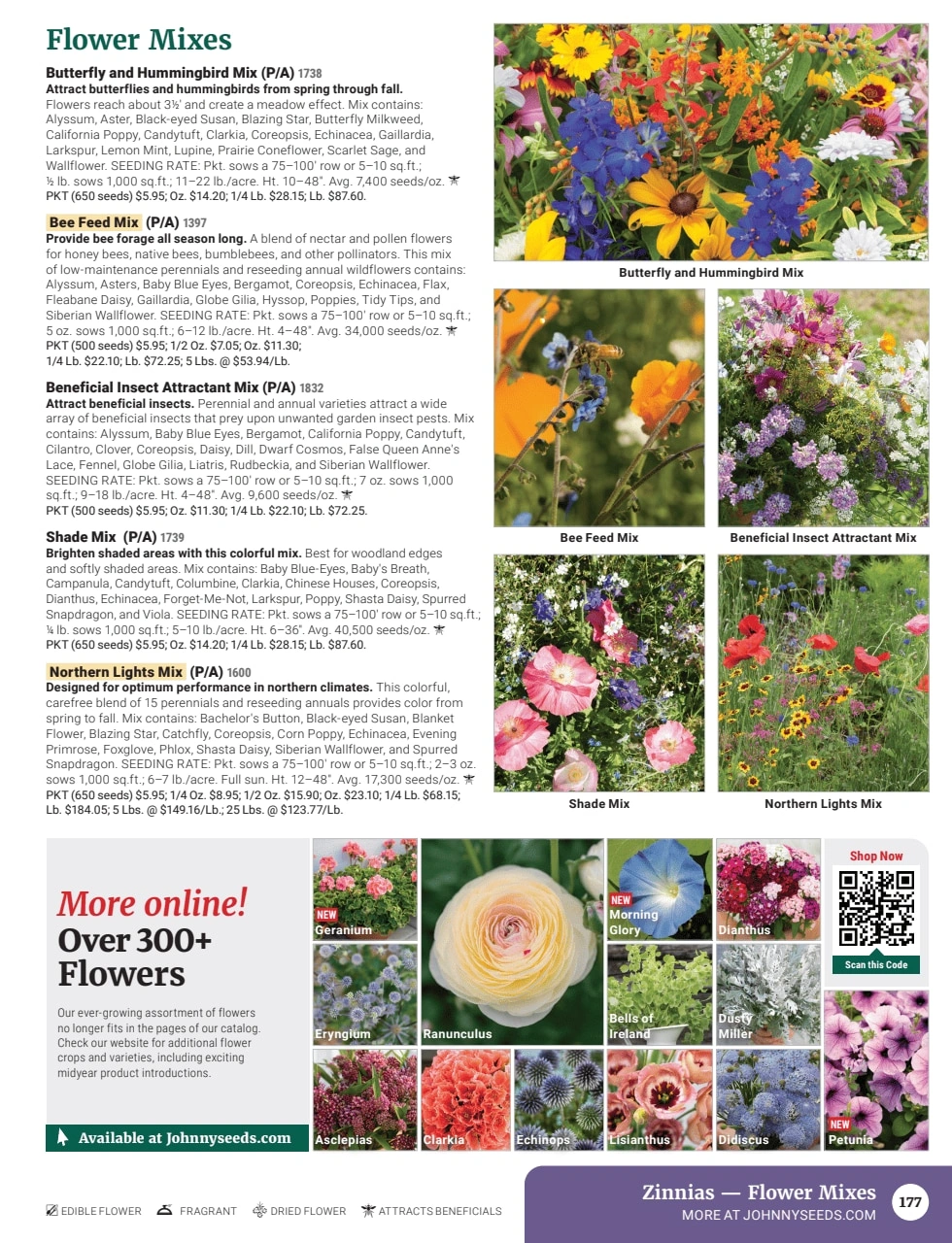 Johnny's Selected Seeds flyer page 179