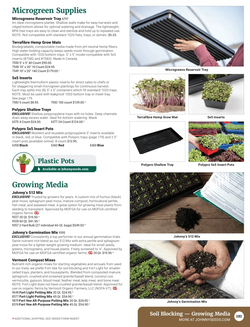 Johnny's Selected Seeds flyer page 183