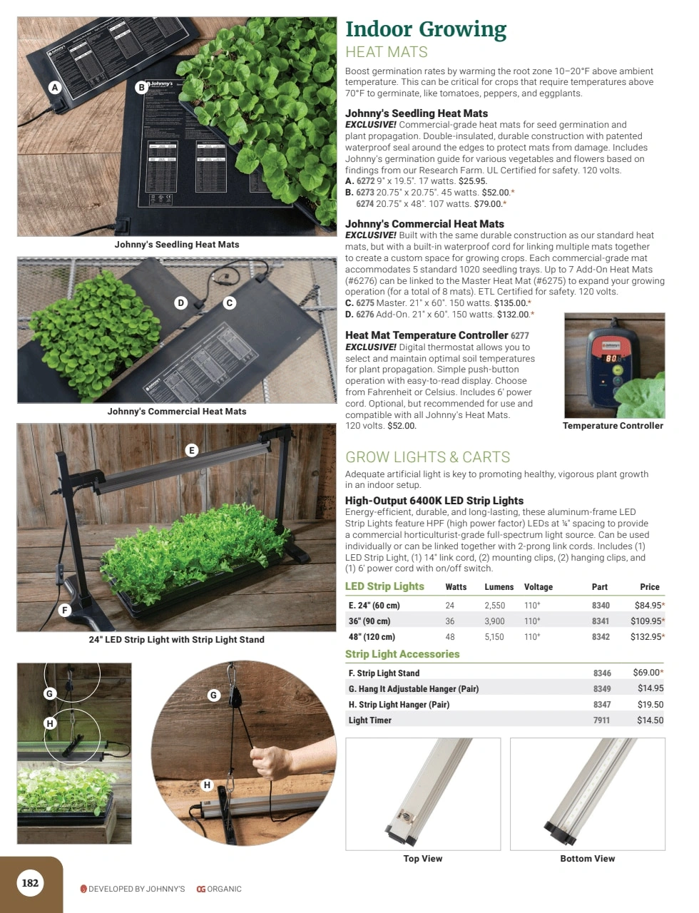 Johnny's Selected Seeds flyer page 184
