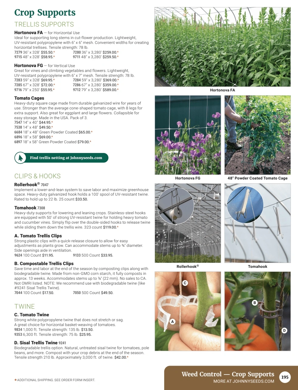 Johnny's Selected Seeds flyer page 197