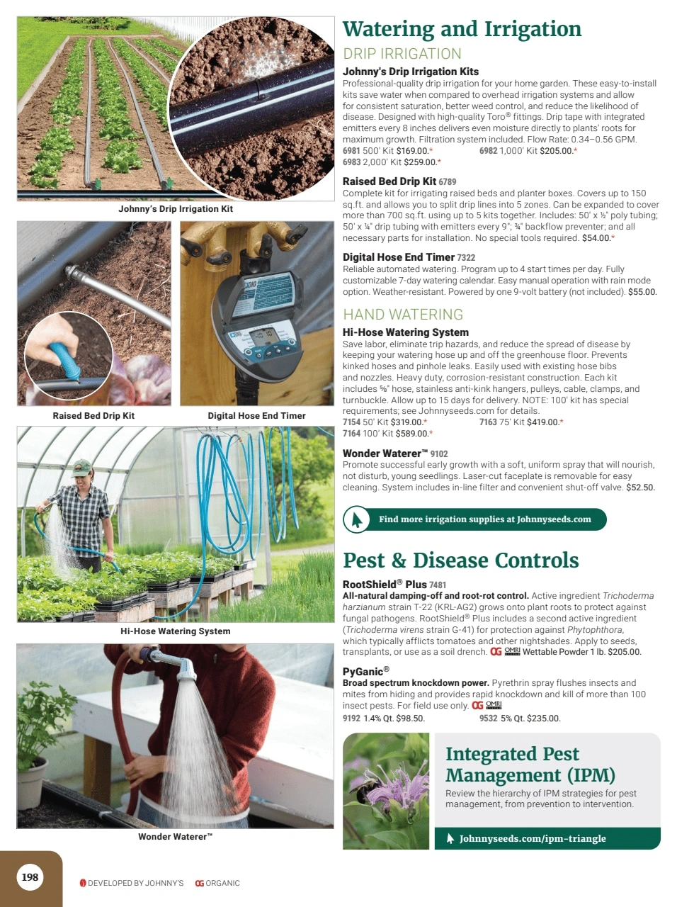 Johnny's Selected Seeds flyer page 200