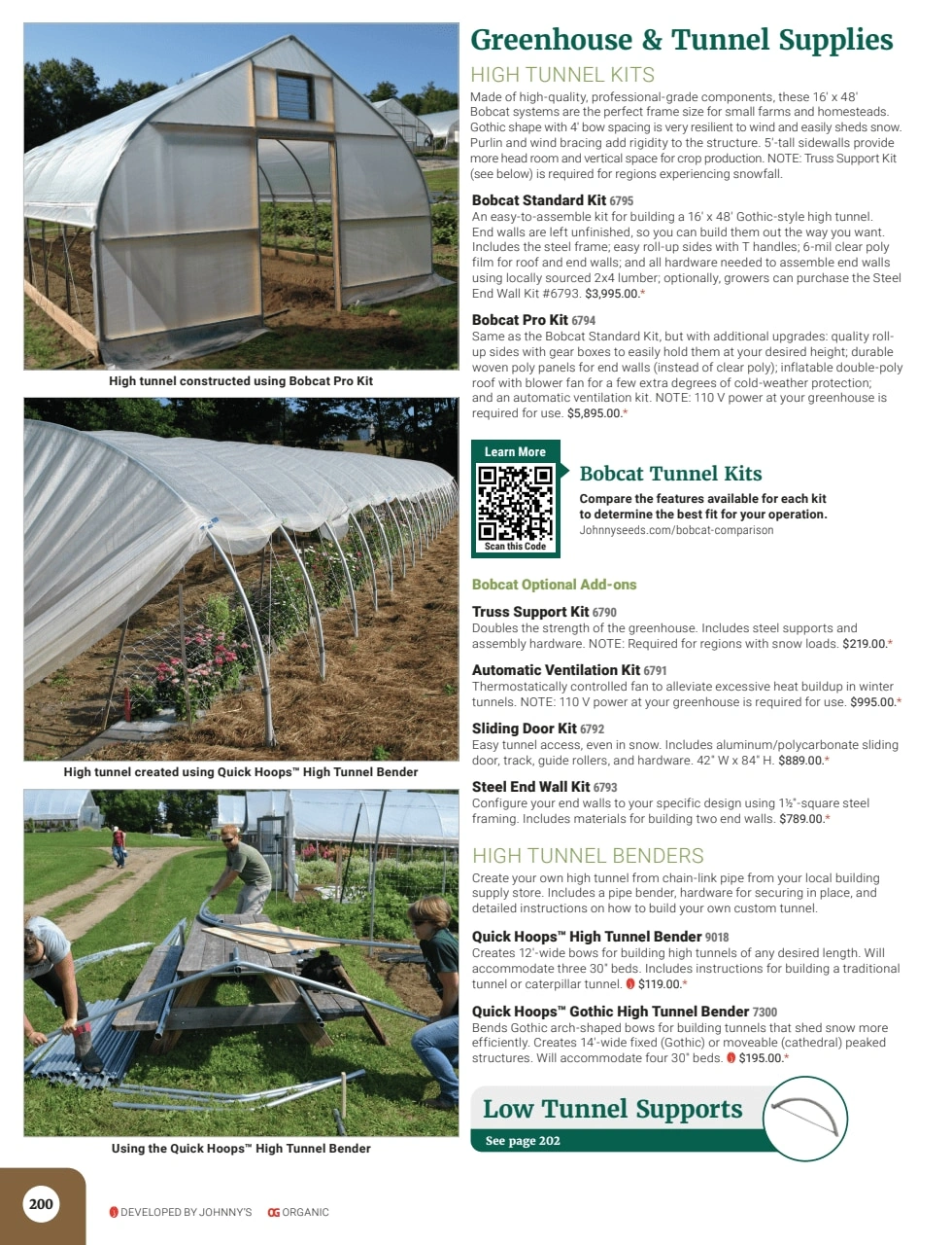 Johnny's Selected Seeds flyer page 202