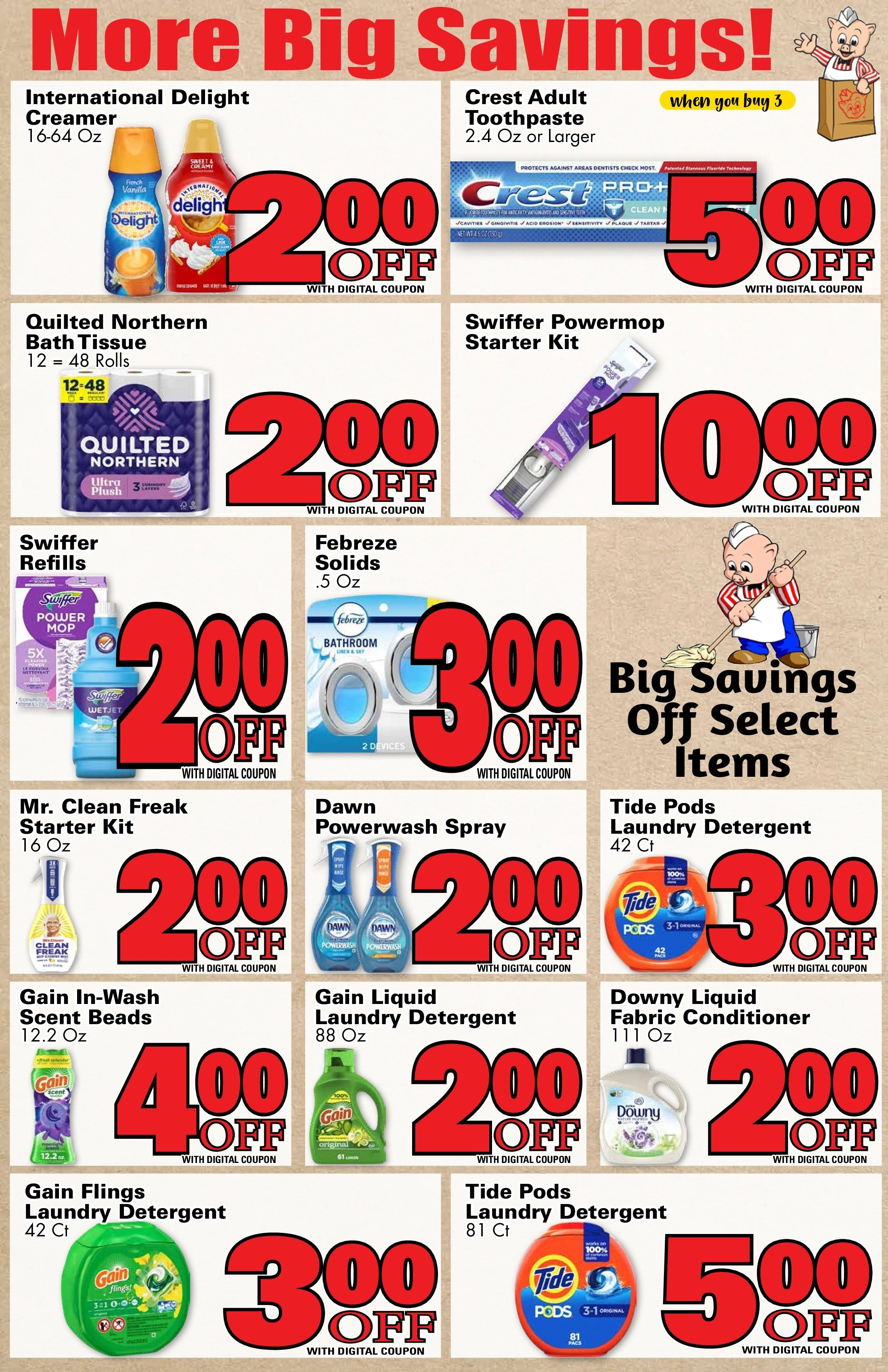 JTM Piggly Wiggly flyer page 8
