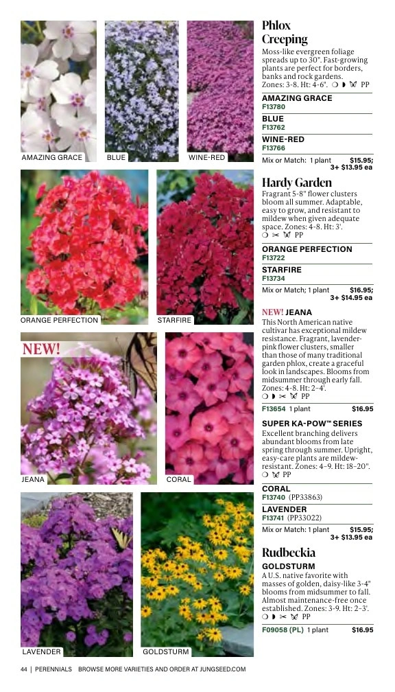 J.W. Jung Seed Company flyer page 44