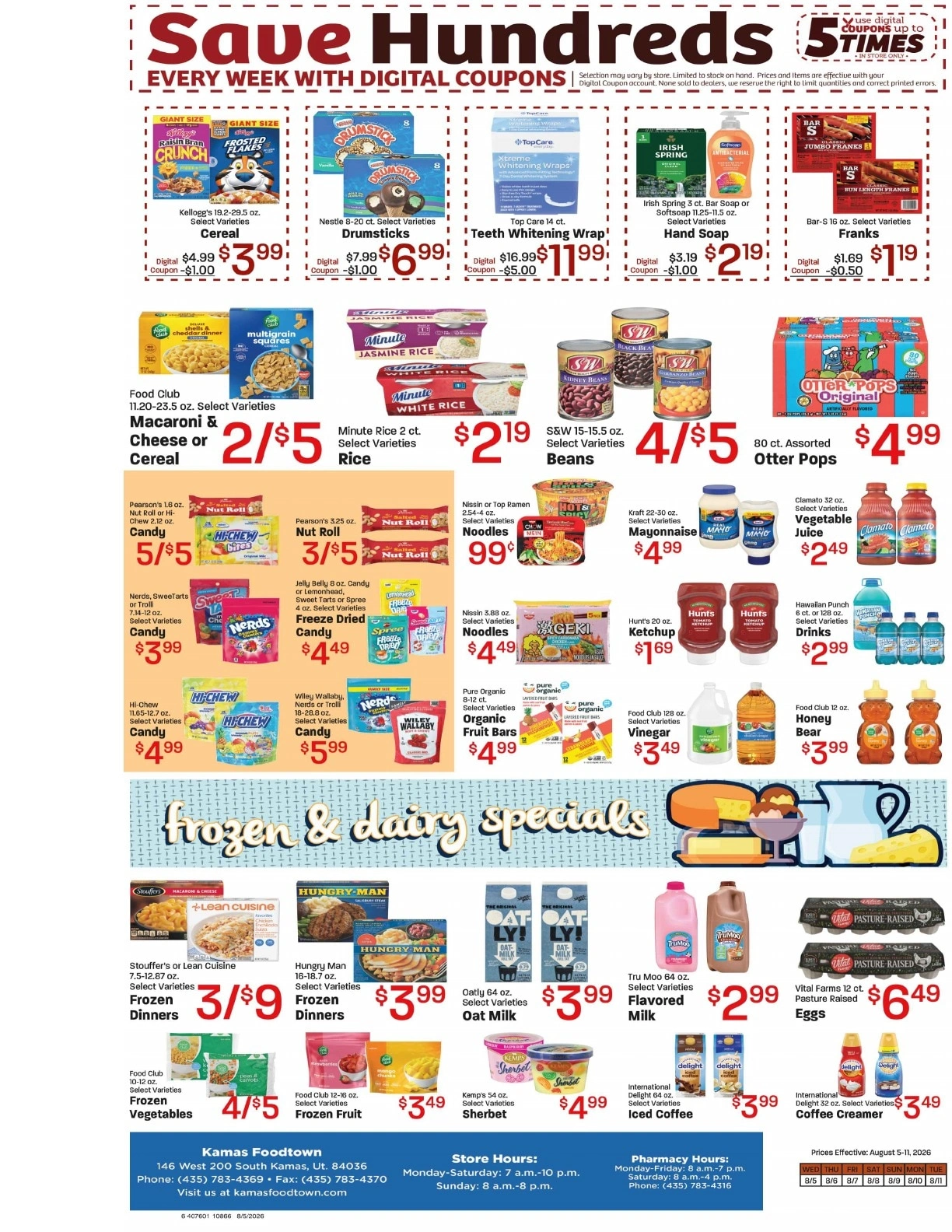 Kamas FoodTown flyer page 6