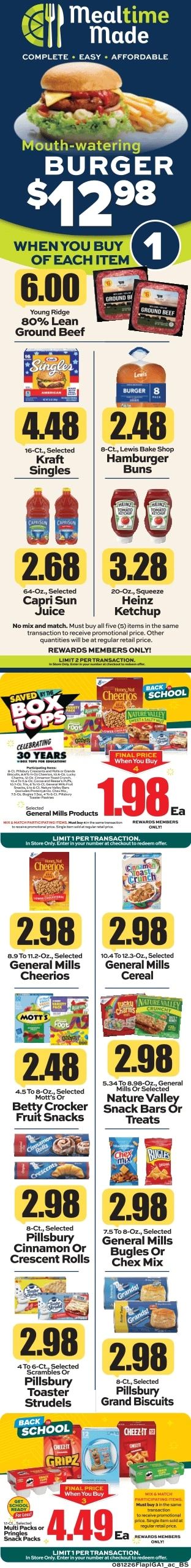 Ken's IGA flyer page 1