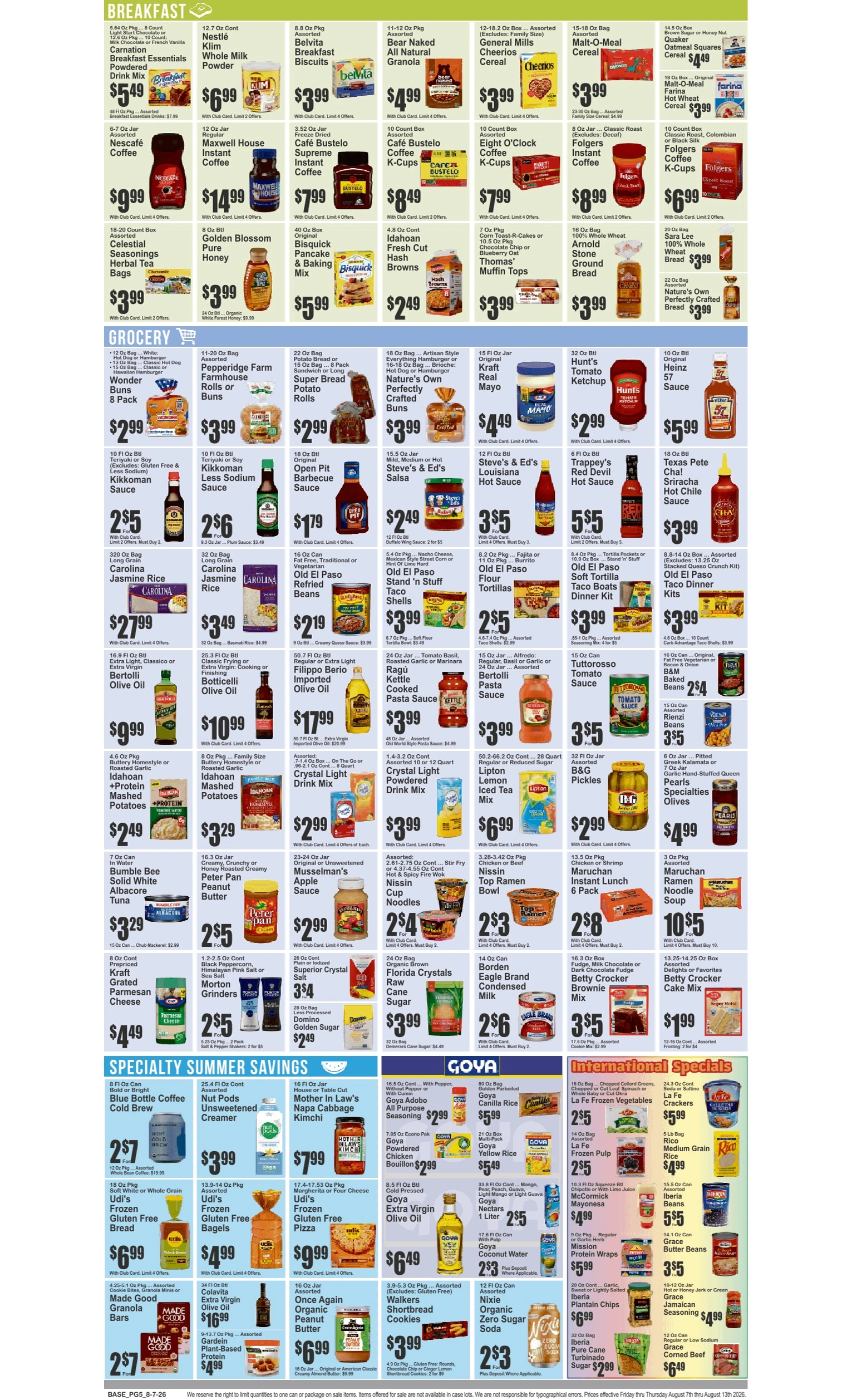 Key Food flyer page 6